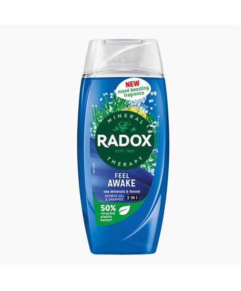 Radox  Mineral Therapy Feel Awake 2 In 1 Shower Gel Shampoo